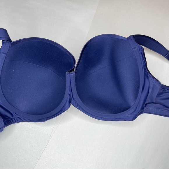 Soma Smooth Full Cover Stunning Support Bra in Navy Size 40DDD - Picture 3 of 6